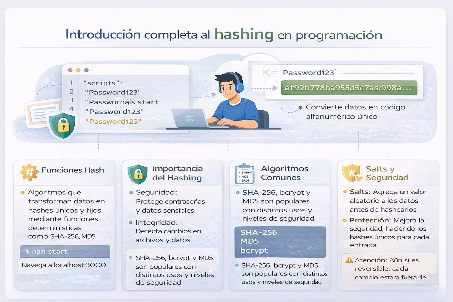 Introducción completa al hashing en programación